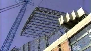 1999 Big Blue crane collapse at Miller Park kills three iron workers [upl. by Rolyab]