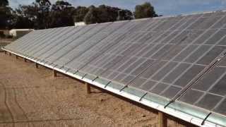 Solar Desalination Water Farm In Mildura [upl. by Drahsir407]