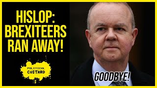 When IAN HISLOP Exposed That Brexiteer Campaigners Ran Away [upl. by Elison]