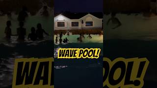 🌊Wave Pool at Night  WaterWorks Park in Redding California waterpark redding [upl. by Atiuqrehs]