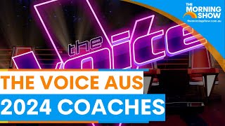 The Voice Australias hot new celeb panel [upl. by Yraccaz]