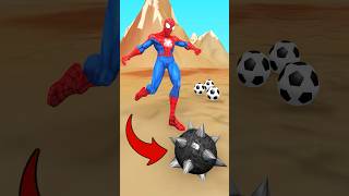 Spiderman soccer challenge vs Hulk Venom gta gtav spiderman homemaranha funny funnyvideo [upl. by Issy]