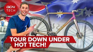 Unreleased Bike Tech At The 2024 Tour Down Under [upl. by Ilrac]