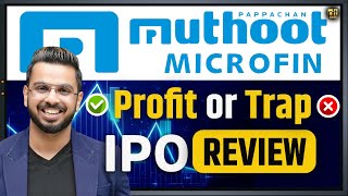 Muthoot MicroFin IPO Review  Share Market New IPO [upl. by Yeliw]