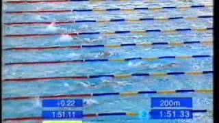 1998  Ian Thorpe  World Champion  Mens 400m Freestyle  15 Years Old  44629 [upl. by Aneri]