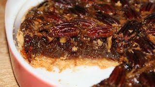 Recette Tarte aux Pacanes  Delicious Pecan Pie Recipe  Recettes Maroc [upl. by Lemra]