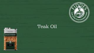 Teak Oil [upl. by Adaven604]