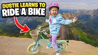 LEARNING TO RIDE A BIKE GONE WRONG 😱 [upl. by Lilas]