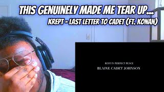 Krept  Last Letter To Cadet Ft Konan REACTION [upl. by Hannej800]