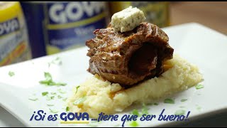 Churrasco Sobre Majado de Yuca Goya [upl. by Berkie934]