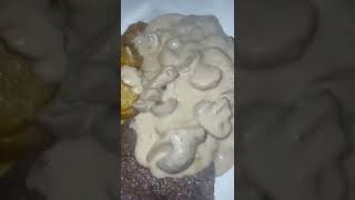 champignon sahne sauce Soße صلصة صوص المشروم الفطر [upl. by Ferdinanda]