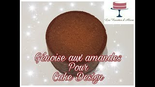 Gâteau aux amandes  cake design [upl. by Iline]