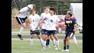 Oceanside at Medomak Valley boys soccer [upl. by Nosrettap]