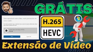 ✅ RESOLVIDO Como Obter o Codec HEVC Gratuito para Windows 10  H265  Extensões de Vídeo HEVC HEIC [upl. by Dituri]