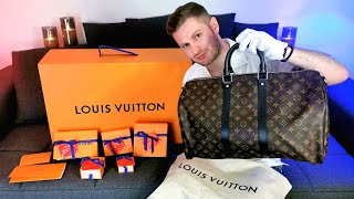 LV Keepall Macassar 45  HONEST REVIEW [upl. by Anura]