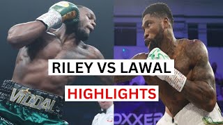 Viddal Riley vs Mikael Lawal Highlights amp Knockouts [upl. by Ariaek]