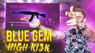 BLUEGEM AK47 TRADEUPS HIGH R1SK [upl. by Renaldo]