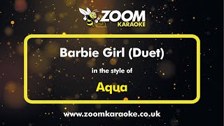 Aqua  Barbie Girl Duet  Karaoke Version from Zoom Karaoke [upl. by Favian]