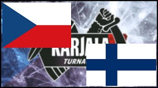 ČESKOFINSKO KARJALA CUPNHL 24 PS5 [upl. by Barbaresi]