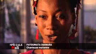 Fatoumata Diawara  TV5 Monde  Interview [upl. by Dlnaod]