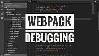 Webpack debugging [upl. by Lleoj]