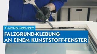 KunststoffFenster kleben im Falzgrund [upl. by Aural]