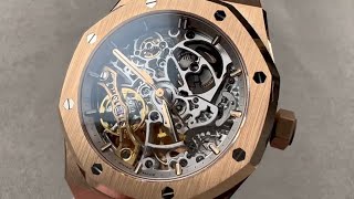 Audemars Piguet Royal Oak Double Balance Openwork 15467OROO1256OR01 Audemars Piguet Watch Review [upl. by Kramlich907]