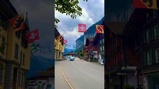 🇨🇭❤️ switzerland swisslandscapes nature switzerlandalps swissvillage mountains viralvideo [upl. by Alac580]