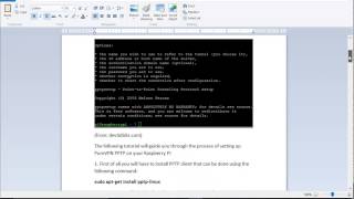 Set up PureVPN PPTPOpenVPN on Raspberry Pi [upl. by Casandra]