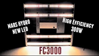 Mars Hydro FC3000  LED Grow Light Review and Mars Hydro Discount Code  Winter Garden [upl. by Hadik]