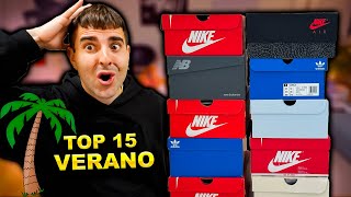 TOP 15 MEJORES ZAPATILLAS VERANO 2024 [upl. by Drabeck]