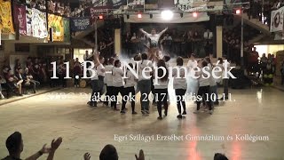 Diáknapi tánc  AULA  11B  Népmesék SZEG 2017 [upl. by Siberson]