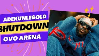 AdeKunle gold sold out and shutdown Ovo arena in LondonMr Ibu corpse has been taken to his town [upl. by Erinna]