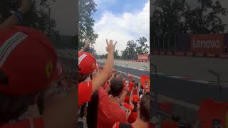 ULTIMO GIRO LECLERC MONZA 2024 da lesmo 2 [upl. by Bokaj958]