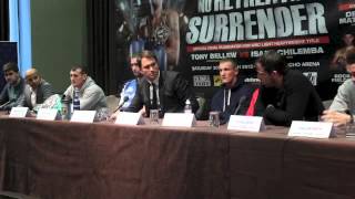 Matchroom Press Conference Part 2 [upl. by Zitah986]