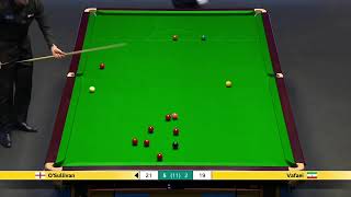 Ronnie osullivan vs Hossein Vafaei UK Championship Snooker 2023 [upl. by Ennovy]