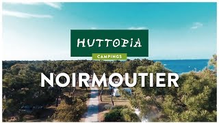 Camping Huttopia Noirmoutier  Visite virtuelle en Vendée [upl. by Rosenwald54]