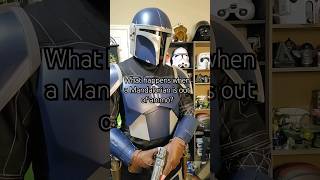 Is it even possible for a Mandalorian to be out of ammo mandalorian starwars cosplay nerd [upl. by Carrissa]