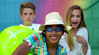 Try Not To Laugh MattyBRaps amp Liv VS Justin [upl. by Marsland834]