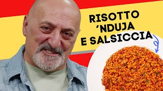 Risotto nduja e salsiccia [upl. by Dlawso]