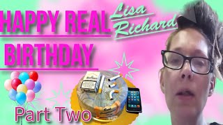 Lisa Richard Scammer And Habitual Liar Real Birthday Part 2 [upl. by Merideth]