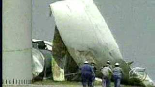 Wind Turbine Collapses Near Weatherford OK [upl. by Plato569]