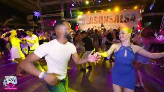 Guilherme Coulibaly amp Helena Schu  salsa social dancing  CSSF Rovinj [upl. by Jelena210]