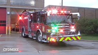 Schaumburg Fire Department Engine 51 Responding [upl. by Laetitia]