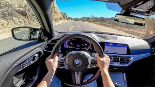 2022 BMW M240i xDrive  POV First Drive Binaural Audio [upl. by Santa]