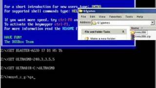 Dosbox tutorial  xtcabandonwarecom [upl. by Fadden]