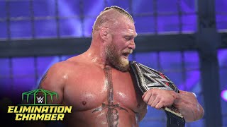 Full WWE Elimination Chamber 2022 highlights WWE Network Exclusive [upl. by Mirth255]