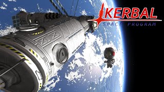 Learning to Rendezvous Again  1  Kerbal Space Program TwinTech Interstellar [upl. by Vareck]