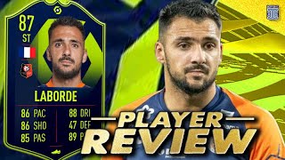 87 LIGUE 1 PLAYER OF THE MONTH LABORDE REVIEW POTM LABORDE  FIFA 22 ULTIMATE TEAM [upl. by Anjela]