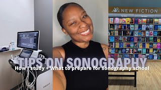 SONOGRAPHY TIPS  HOW I STUDY WHAT TO EXPECT FROM ANATOMY amp MORE [upl. by Tyne16]